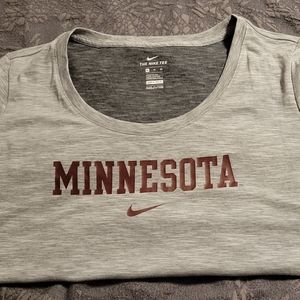 Drifit Minnesota Gopher long sleeve tshirt
